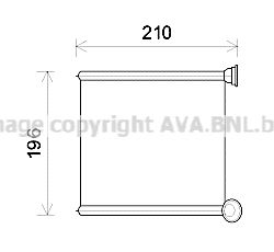 AVA QUALITY COOLING Теплообменник, отопление салона AI6385